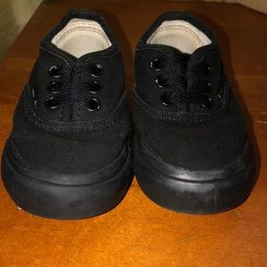 Toms Black Infant Shoes